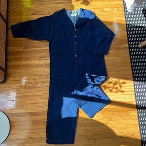 Ilana Kohn Denim Jumpsuit - Small